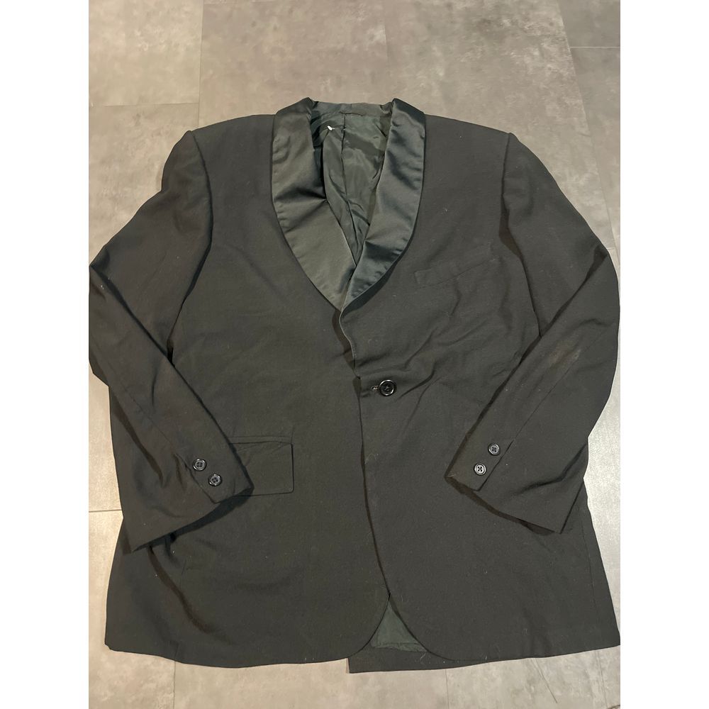 Wallace's‎ Classic black Blazer Suit Jacket Professional Business Wear B-386